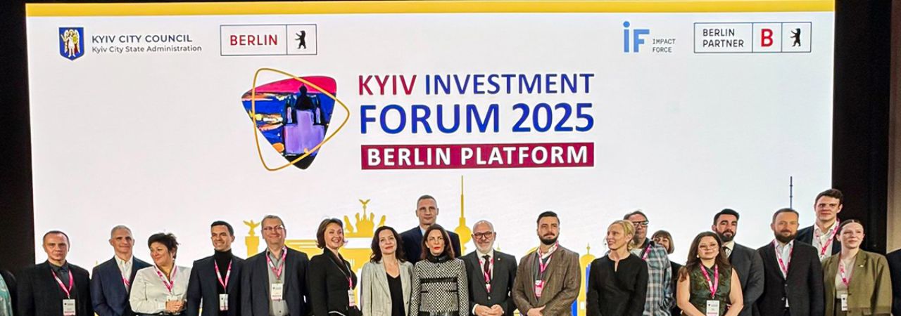 Gruppenbild vom Kyiv Investment Forum 2025