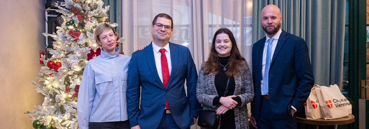 Das Team der Internationalen Büros der Stadt Wien in Zagreb