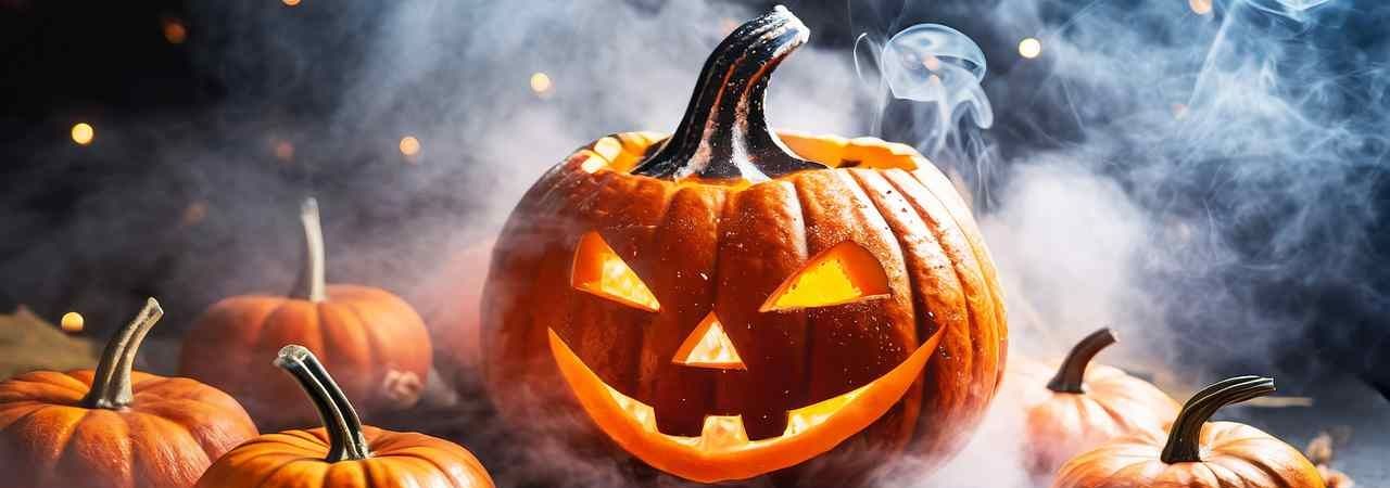 Тикви като декорация за Хелоуин